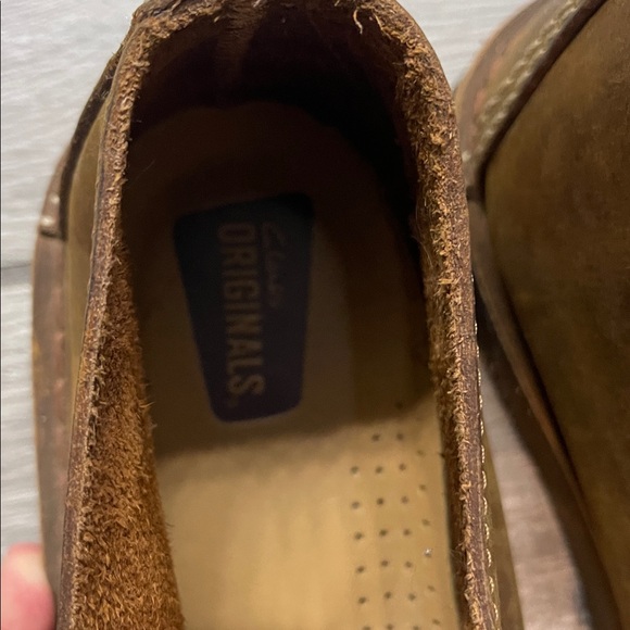 Men's Clark’s Brown Leather Shoes - Picture 4 of 6